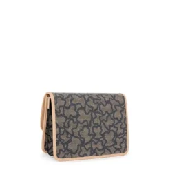 Medium black Audree Kaos Icon crossbody bag