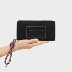 Medium black Empire Soft Wallet