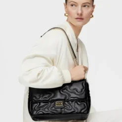 Medium black Kaos Dream Crossbody bag with flap