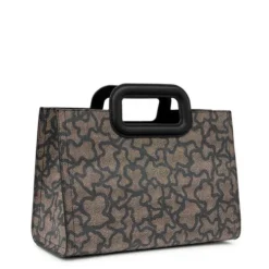 Medium black Kaos Icon Amaya Shopping Bag