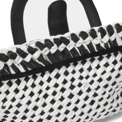 Medium black raffia Tote bag TOUS Dora