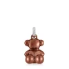 Medium Bold Bear coppery-pink steel bear Pendant