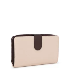 Medium brown and beige New Dubai Wallet