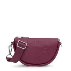Medium burgundy leather Crossbody bag TOUS Miranda