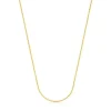 Medium Chain with 18kt gold plating over silver with 1.8 mm balls measuring 50 cm TOUS Chain