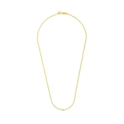 Medium Chain with 18kt gold plating over silver with 1.8 mm balls measuring 50 cm TOUS Chain