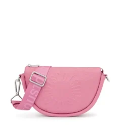 Medium dark pink leather Crossbody bag TOUS Miranda