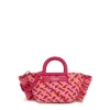 Medium fuchsia raffia Tote bag TOUS Dora