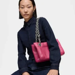 Medium fuchsia Shoulder bag TOUS MANIFESTO New