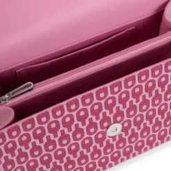 Medium fuchsia-colored Flap Crossbody bag TOUS MANIFESTO Essence