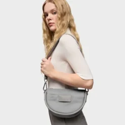 Medium gray Crossbody bag TOUS Miranda Soft New