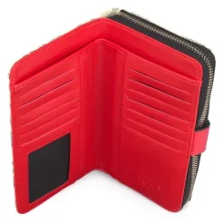 Medium Kaos Icon Wallet in Multi Beige - Red