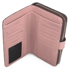 Medium Kaos Icon Wallet in Multi Black - Pink