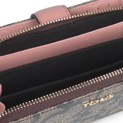 Medium Kaos Icon Wallet in Multi Black - Pink