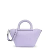 Medium lilac-colored leather Shoulder bag TOUS Dora