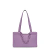 Medium lilac-colored leather Shopping bag TOUS MANIFESTO