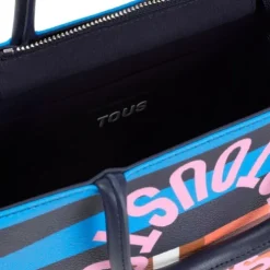 Medium navy blue Amaya Shopping bag TOUS Hanna