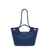 Medium navy blue leather Tote bag TOUS Sun
