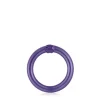 Medium purple-colored silver Ring Hold
