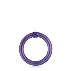 Medium purple-colored silver Ring Hold