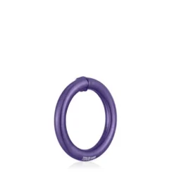 Medium purple-colored silver Ring Hold