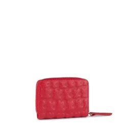 Medium red Leather Sherton Change purse