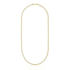 Medium rope Chain with 18kt gold plating over silver measuring 60 cm TOUS Chain