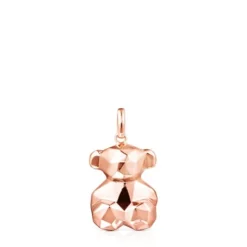Medium Rose Silver Vermeil Sketx Pendant