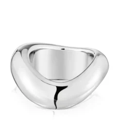 Medium silver Ring Galia Basics