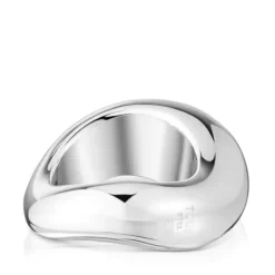 Medium silver Ring Galia Basics