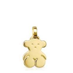 Medium Silver Vermeil Sweet Dolls bear Pendant