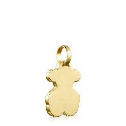Medium Silver Vermeil Sweet Dolls bear Pendant
