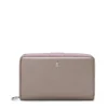 Medium silver-colored New Dubai Saffiano Wallet
