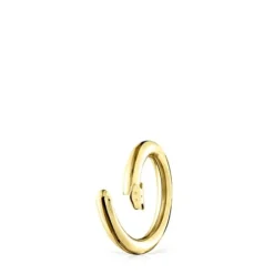 Medium Vermeil Silver Hold Ring