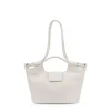 Medium white leather Tote bag TOUS Sun