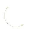 Mini Ivette Bracelet in Gold with Amazonite and Ruby