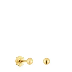 3 mm gold Earrings Basics