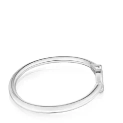 4 mm silver Bangle TOUS MANIFESTO