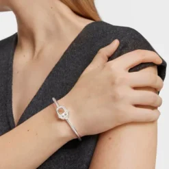 4 mm silver Bangle TOUS MANIFESTO