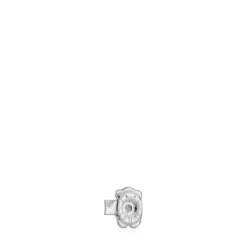 7 mm silver bear push back clasp