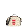 Multi-beige Kaos Icon Crossbody reporter bag