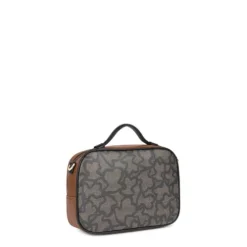 Multi-beige Kaos Icon Crossbody reporter bag