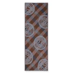 Multi-colored jacquard Kaos Mini Stamp Foulard