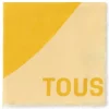 Mustard-yellow Foulard TOUS Blurry Heart