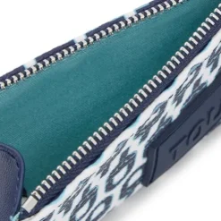 Navy blue Change purse-cardholder TOUS MANIFESTO Essence