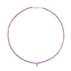 Necklace with amethyst TOUS Camille
