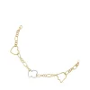 New Silueta two-tone chain Bracelet with motifs