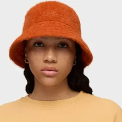 Orange Beanie TOUS Fluffy