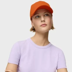 Orange Cap TOUS Logo Metal