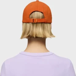 Orange Cap TOUS Logo Metal